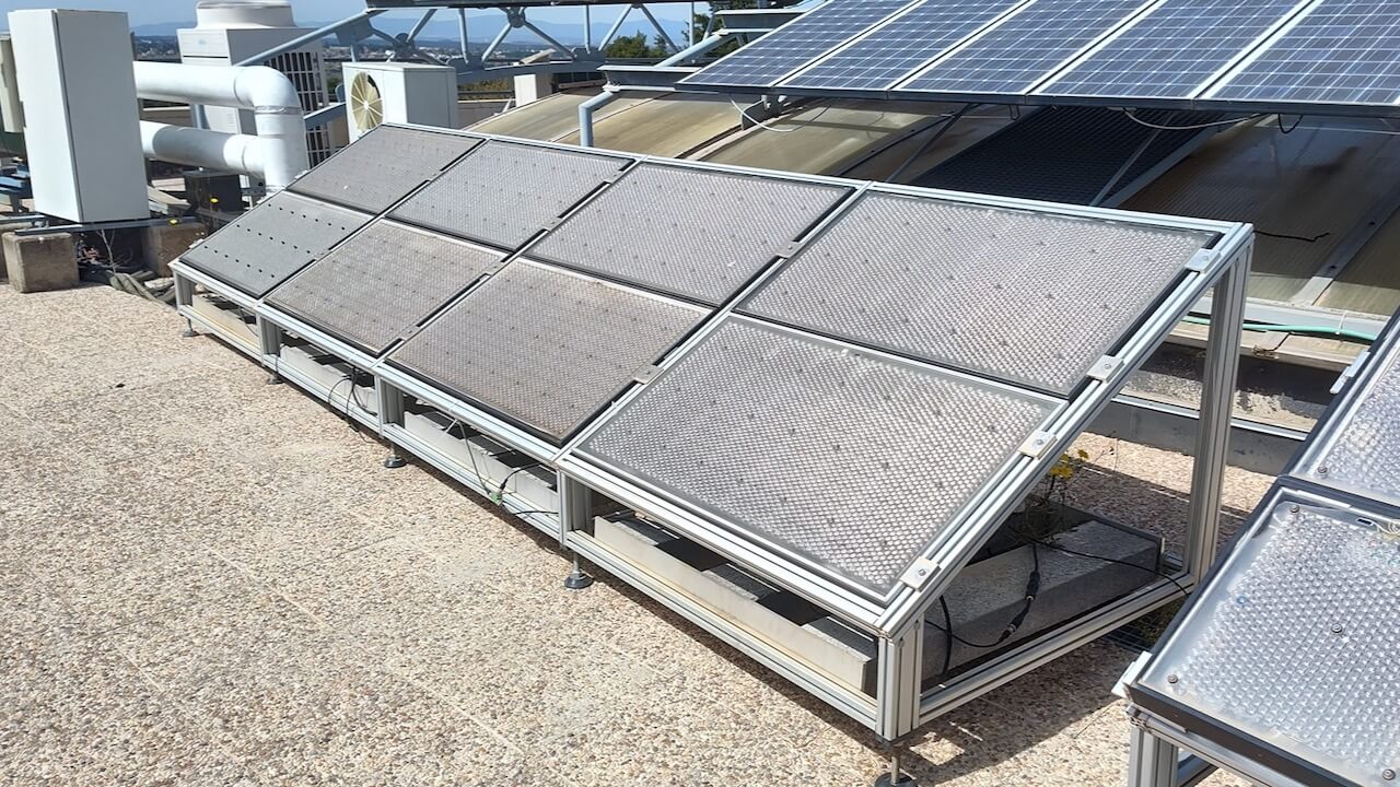 Solar module theia - rooftop pilot installation